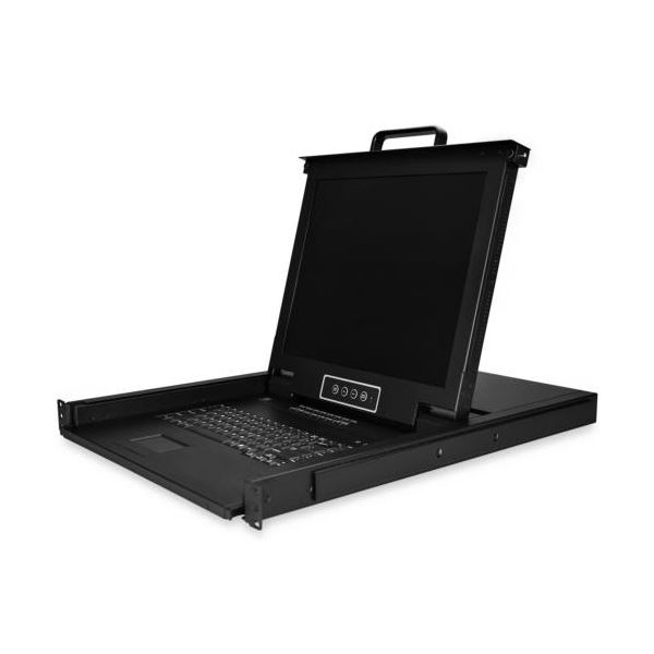 StarTech.com KVMコンソール 仕合わせマウント型 16界面 17型管する RKCONS1716K 1台