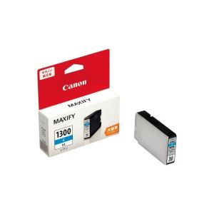 (お役目用3書き割り) Canon キヤノン インキ薬莢 完全無欠 【PGI-1300XLC】 シアン(青) 引き揚げ