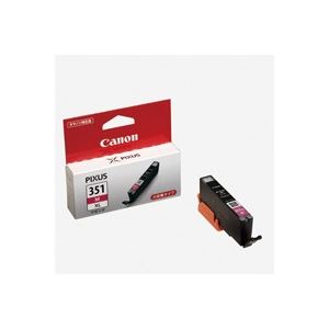 (御勤め用4書き割り) Canon キヤノン インキ薬莢 純然たる 【BCI-351XLM】 マゼンタ