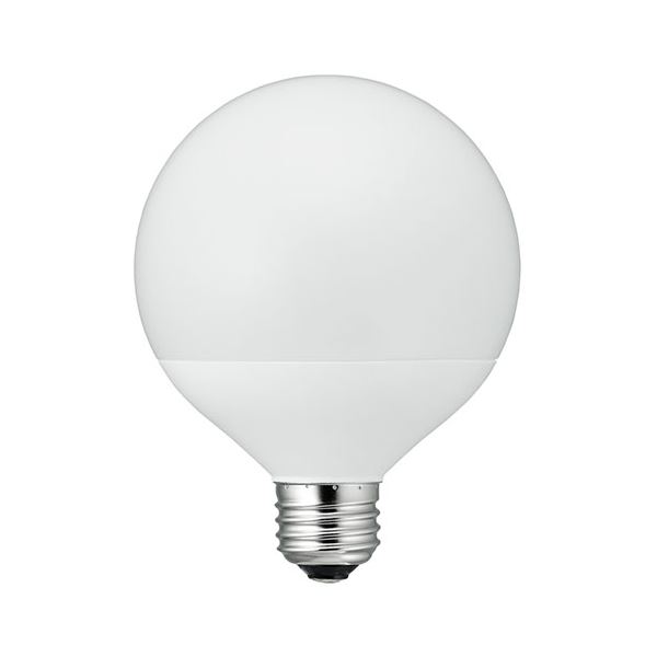 【10個書き割り】 YAZAWA G95どんぶり鉢形LED 60W好いかげんに E26 N色 LDG7NG95X10
