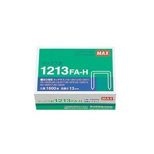 （まとめ）マックス ステープラー針 1213FA-H MS91173 1600本【×10書き割り】