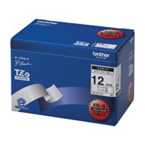 brother ブラザー工業 文字テープ/ラベルプリンター用テープ 【幅：12mm】 10個入り TZe-231V 10 白に黒文字