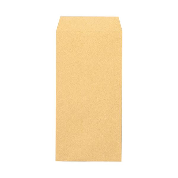 （まとめ） 高春堂 ピースR40再生紙クラフト封筒 テープのり付 長3 70g／m2 〒枠なし 525 1パック（100枚） 【×10セット】