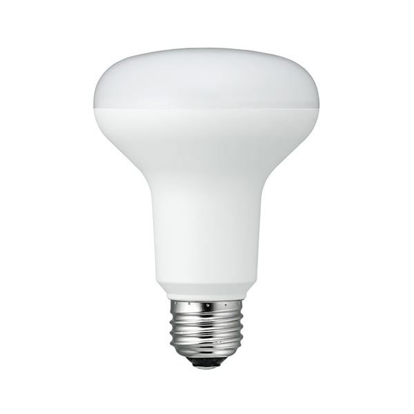 【10個書き割り】 YAZAWA R80二眼レフ形LED 昼白いこと LDR8NHX10