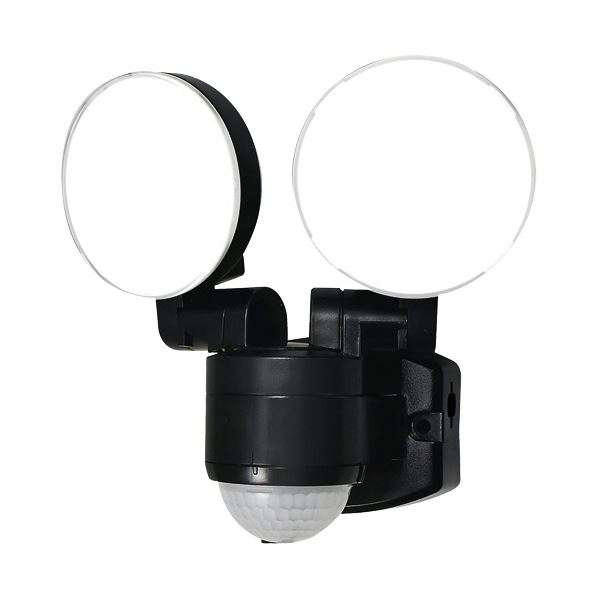 （まとめ）ELPA 露天用LED検知器ともし火2灯 ESL-SS412AC 1台【×3書き割り】