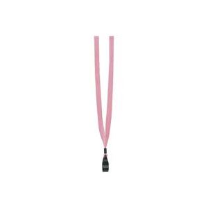 （まとめ）ジョインテックス 再生ループ式名札用ひも 桃10本 B651J-PK 【×4セット】