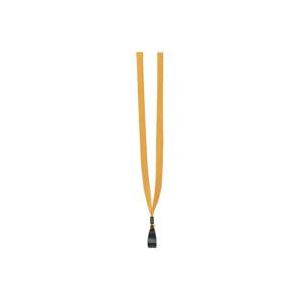 （まとめ）ジョインテックス 再生ループ式名札用ひも 橙10本 B651J-OR 【×4セット】