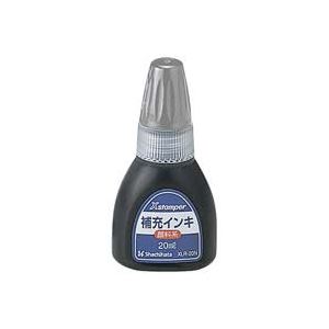 （まとめ）シヤチハタ えの具系インク20ml 薄墨色 XLR-20N【×10書き割り】