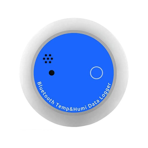 bitstrong Bluetooth温湿度ロガー スマホ連携 ワイヤレス対応 温度湿度データロガー ホワイト×ブルー BS-LOG-YBT-20