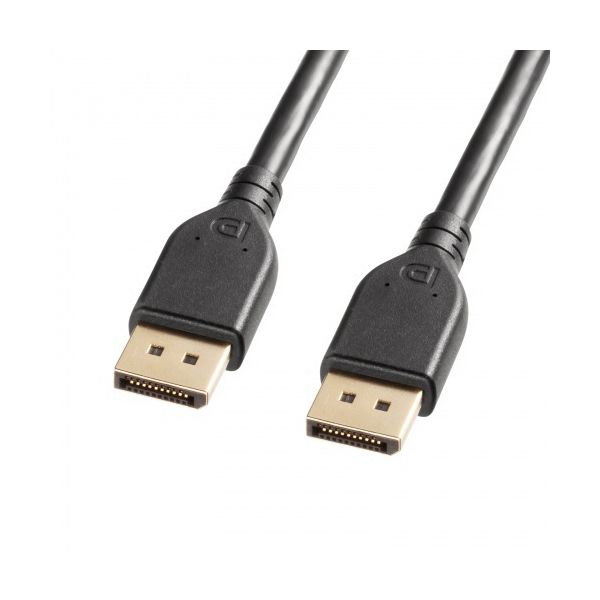 （まとめ） サンワサプライ DisplayPort有線テレビ 黒いこと 2m KC-DP4020 1本 【×2書き割り】