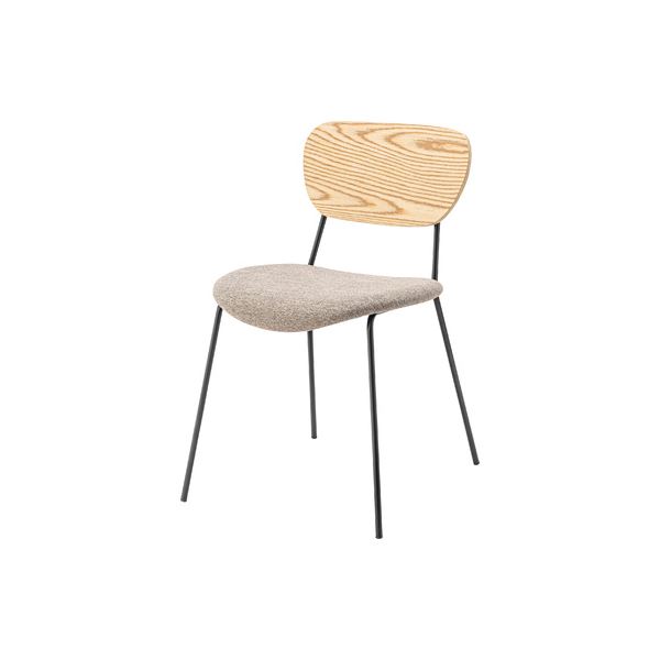 (まとめ) チェア ベージュ 完成品 【×2セット】 シンプル 19,498円