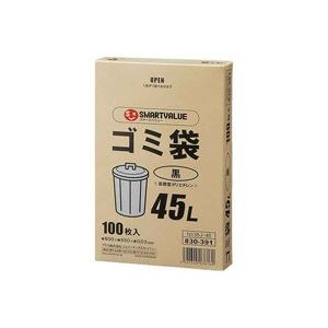 （まとめ）ジョインテックス ゴミ袋LDD黒45L 100枚 N138J-45【×5仕掛ける】