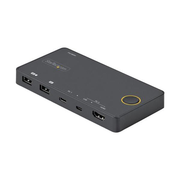 StarTech.com 2界面KVM取り替えっこ 黒いこと SV221HUC4K 1個