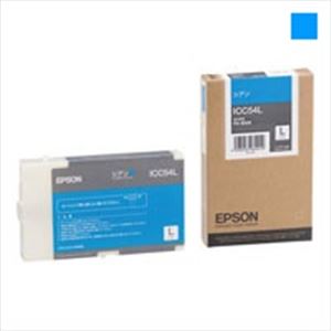 EPSON エプソン インキ薬莢L 完全無欠 【州際通商委員会54L】 シアン(青)