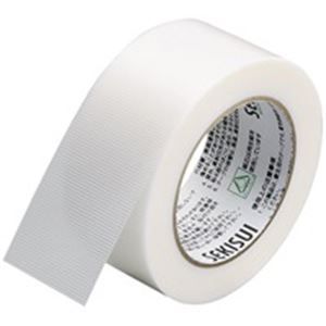 （まとめ）セキスイ 養生用テープフィットライト738 幅50ｍｍ×長さ50ｍ 半透【×5セット】
