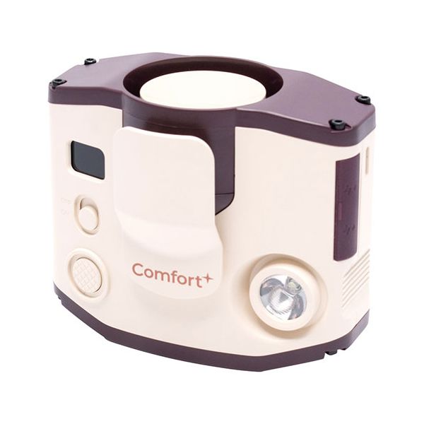 Comfort+ 多機能携帯ファン Buwatto ブワット クリームベージュ 【USBケーブル・ストラップ付属】 22642707