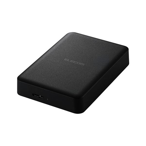 エレコム ELP-HTV 2.5in 携帯型HDD 固定ディスク運転 4結核症 ELP-HTV040UBK