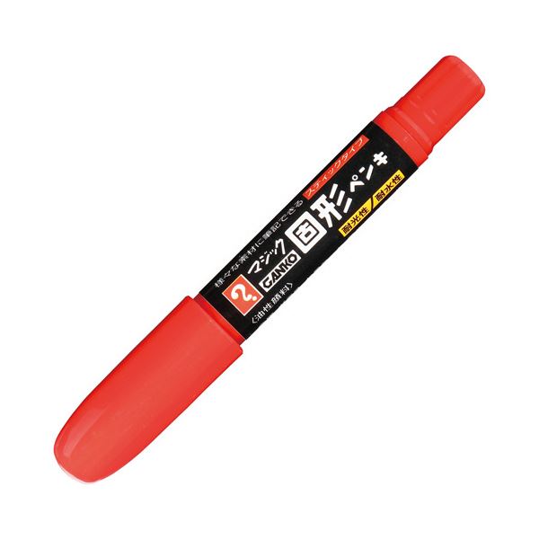（まとめ）寺西舎密学 神通力 ガンコ益荒男えの具 赤MKPP-T2 1本【×30書き割り】