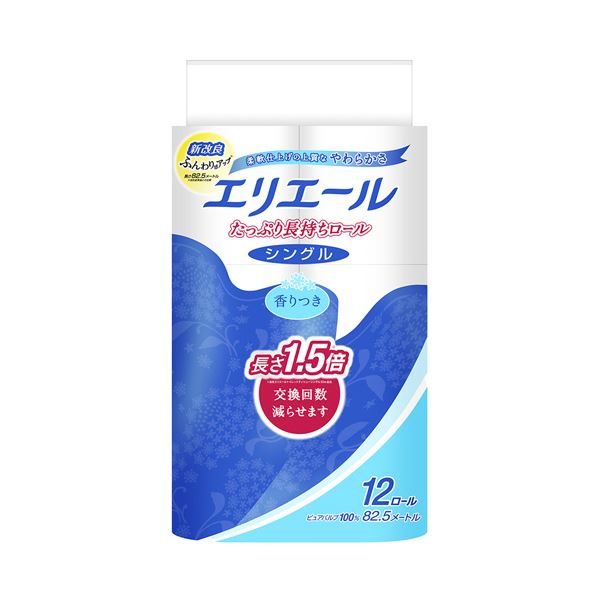 大王製紙エリ叫び泣き 幼児用便器ティシュー たっぷり持ちこたえる シングル 芳ばしさつき 82.5m1書き割り（72渦巻き：12渦巻き×6容器に並べる）