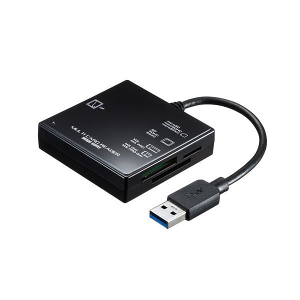 【5個書き割り】 サンワサプライ USB3.1 マルチカードリーダー ADR-3ML39BKNX5