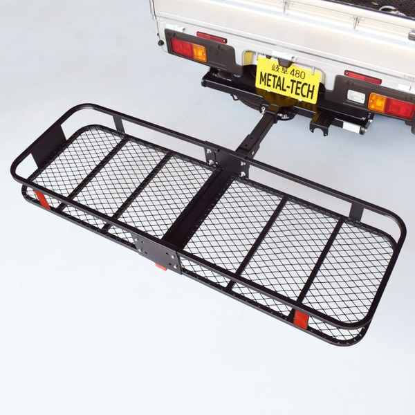ヒッチキャリアカーゴ 155cm 折りたたみ式 車用 ヒッチメンバー 2インチ 車用品 カー用品【代引不可】