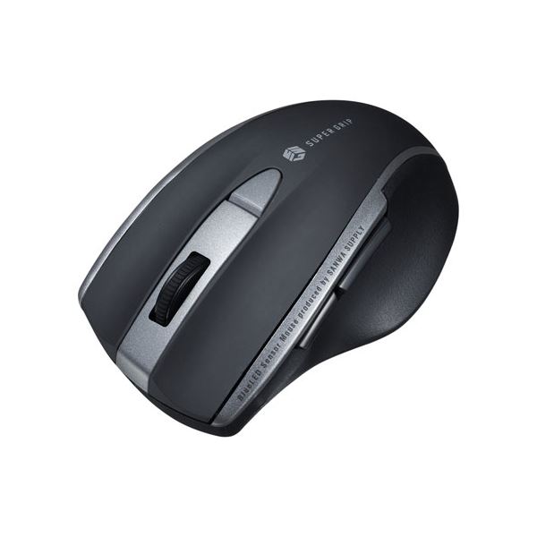 【5個書き割り】 サンワサプライ 静音Bluetooth青碧LED二十日鼠(5名取り草) 黒いこと MA-BTBL167BKX5