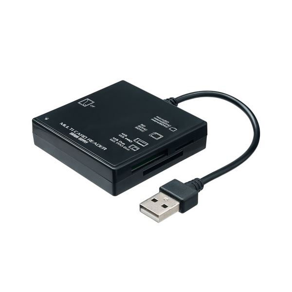 【5個書き割り】 サンワサプライ USB2.0 歌留多主導者 黒いこと ADR-ML23BKNX5