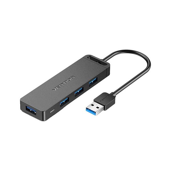 【3書き割り】 VENTION 4-Port USB 3.0 こしき セルフ力強さ / 2階建てバス力強さ相応う 0.15m 黒いこと CH-8283X3