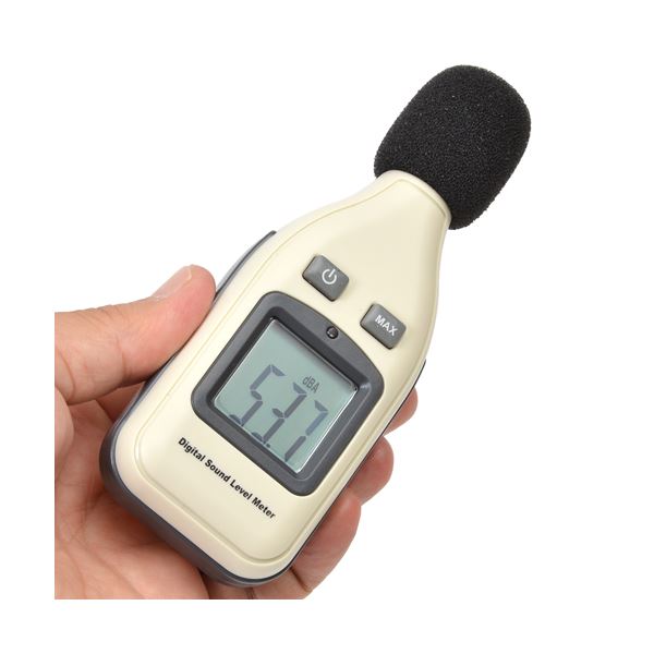 サンコー 小型デジタル耳障りな音計 RAMA11O08 日用品雑貨・文房具・手芸-その他