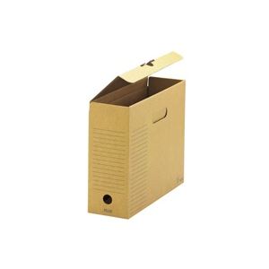 （まとめ）つけ加える ボックス席整理保存用具 FL-081BF 蓋付 A4E【×20書き割り】