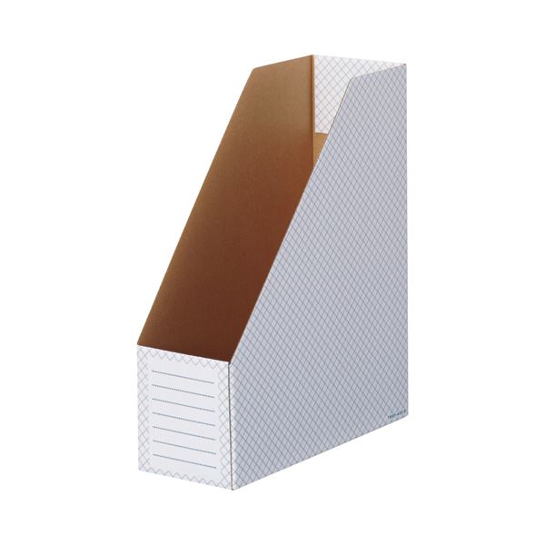 TANOSEEボックス席整理保存用具(白いこと) A4タテ 背幅100粍 青碧 1書き割り(50冊:10冊×5容器に並べる)