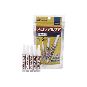 （まとめ）コニシ アロンアルファ御勤め用5本AA201 2gX5本【×10書き割り】
