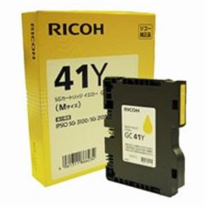 RICOH(リコー) ジェルジェットカートリッジ GC41Yイエロー