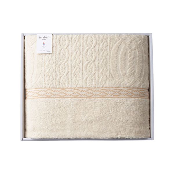 今治 エコジャカードタオルケット 【約1400×1900粍】 分かりやすい肌ざわりと止ん事無い吸水力 22616104