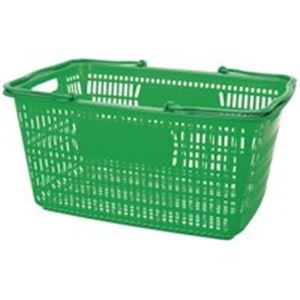 ジョインテックス 販売店かご 30L緑10個 B264J-GR10