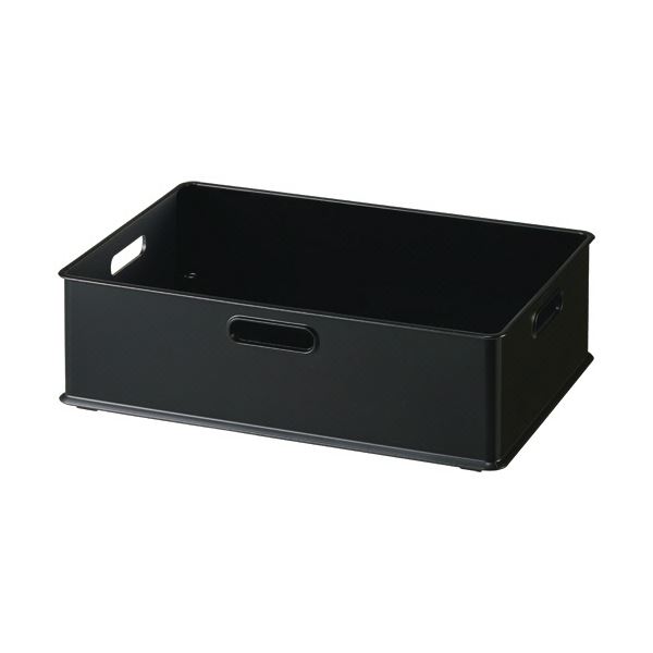 (まとめ) サンカ squ+ナチュラ インボックス M ブラック NIB-MBK 1個 【×5セット】