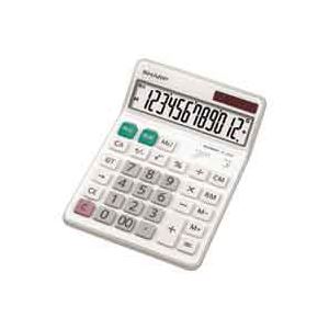 （まとめ）小ざかしい SHARP 計算器 12桁 EL-S452X【×3書き割り】