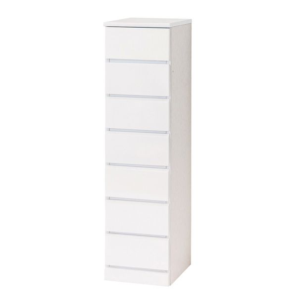 シャイン スリムチェスト7段 完成品【代引不可】