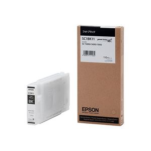 エプソン EPSON インキ薬莢 映し絵黒いこと 110ml SC1BK11 1個