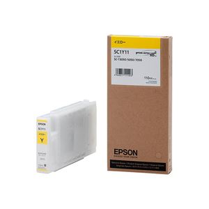 エプソン EPSON インキ薬莢 黄色 110ml SC1Y11 1個
