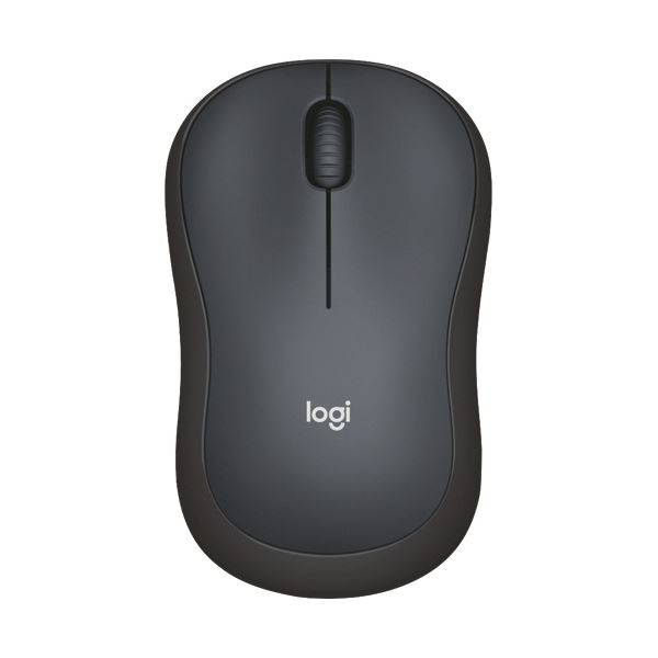 (まとめ）ロジクール 静音無線電話二十日鼠M221 暗然たる薄墨色 M221CG 1個【×5書き割り】