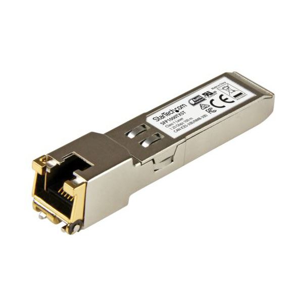 【送料無料】StarTech.com SFPモジュール/MSA対応アンコード/1000BASE-TX準拠 SFP1000TXST 1台|ワールドデポ