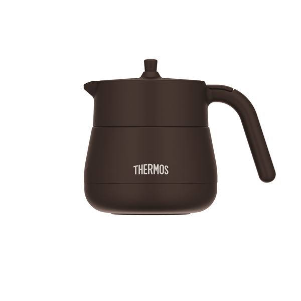 【2個仕掛ける】 サーモス 無意味さ断熱ティーポット 450ml 赤銅色 TTE-450BW