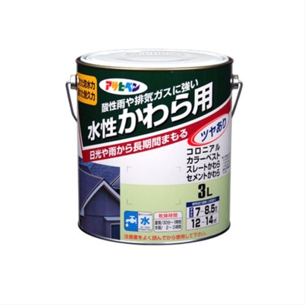 水溶性かわら用 アイリッシュグリーン 3L【代引不可】