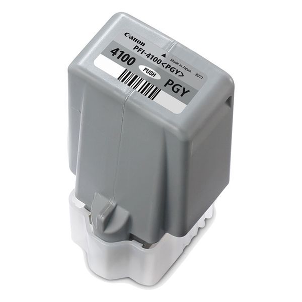 （まとめ） CANON キヤノン 6784S004 インクタンク PFI-4100PGY フォトグレー（純正品） 【×3セット】