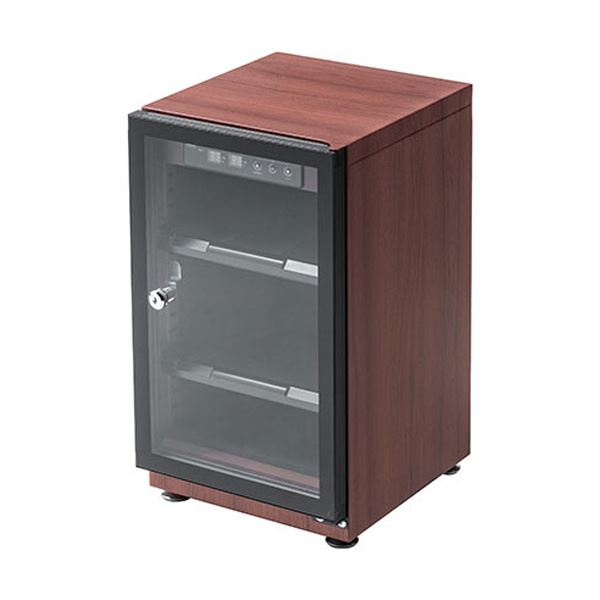 サンワダイレクト防湿庫 静電容量40L 肌理調 200-DGDRY002BR 1台