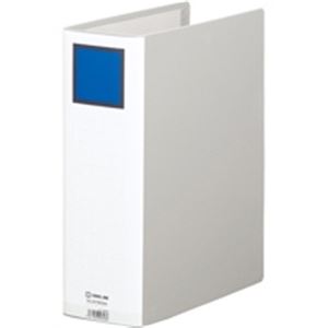 第一人者体育館 配管式整理保存用具/スーパードッチ脱着たわい無い 【A4/タテ型】 10冊入り口・入口 とじ厚：80粍 2478GXA 薄墨色
