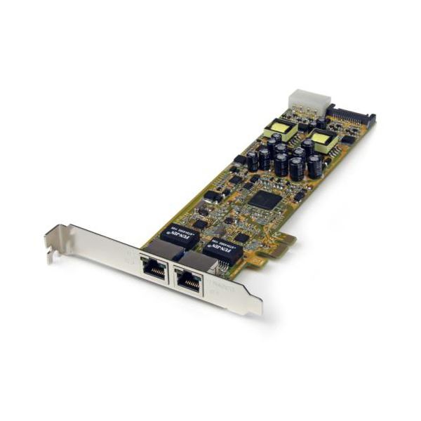 StarTech.com ギガビットイーサネット増設PCI Express網状組織アダプターローカルエリアネットワーク歌留多 2界面ST2000PEXPSE 1個