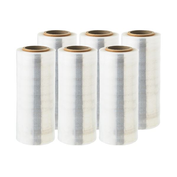 (まとめ）クラフトマン ストレッチフィルム 15μ300mm×500m CF-SF4 1ケース（6巻）【×5セット】 27,440円