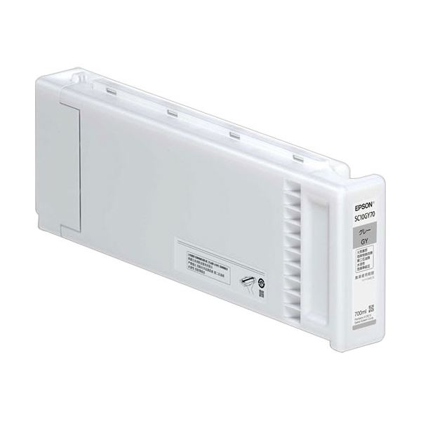 エプソンインクカートリッジ 薄墨色 700ml SC10GY70 1個